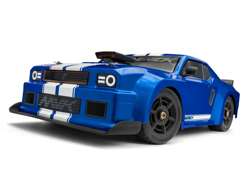 QuantumR Flux 4S 1/8 4WD Muscle Car - Blue - RTR