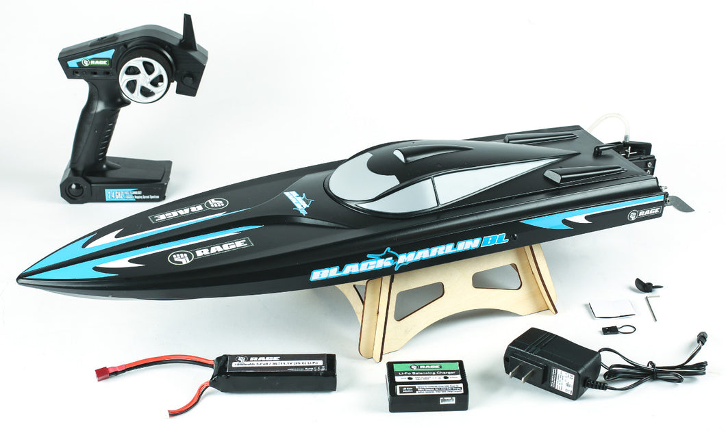 Black Marlin Brushless RTR Boat