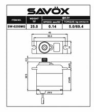 Load image into Gallery viewer, WATERPROOF DIGITAL MICRO SERVO .11/69@6V
